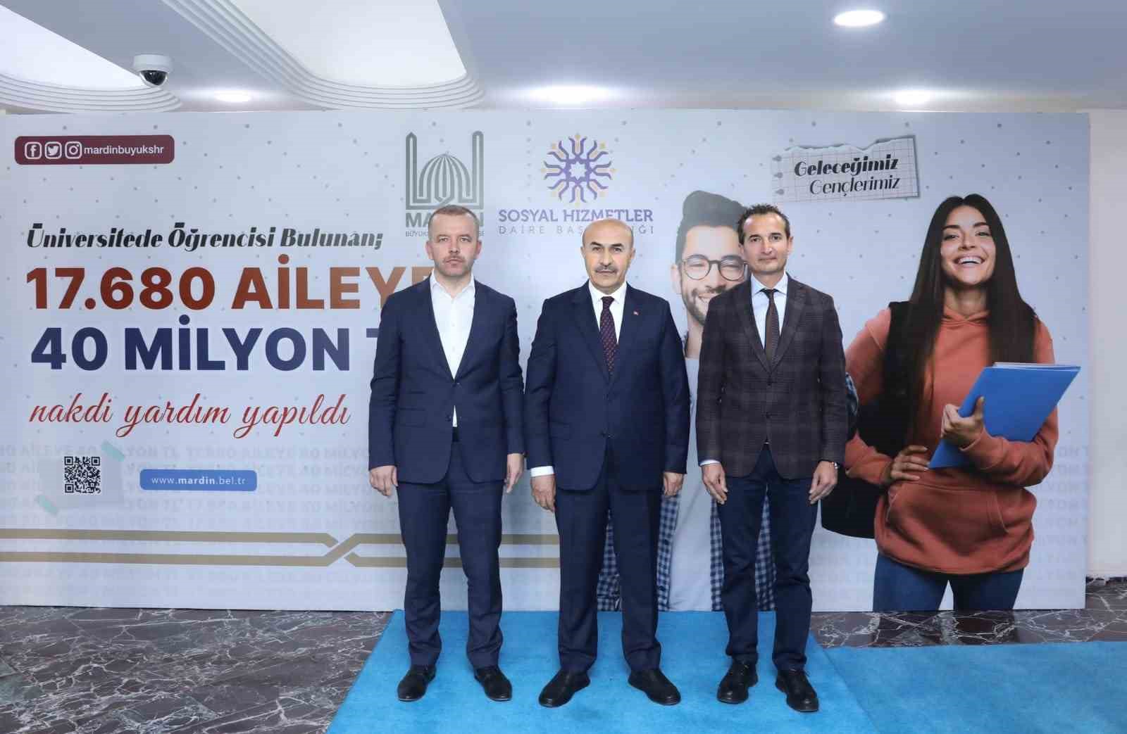 MARDİN VALİSİ VE BÜYÜKŞEHİR BELEDİYE BAŞKAN VEKİLİ MAHMUT DEMİRTAŞ, “EĞİTİM