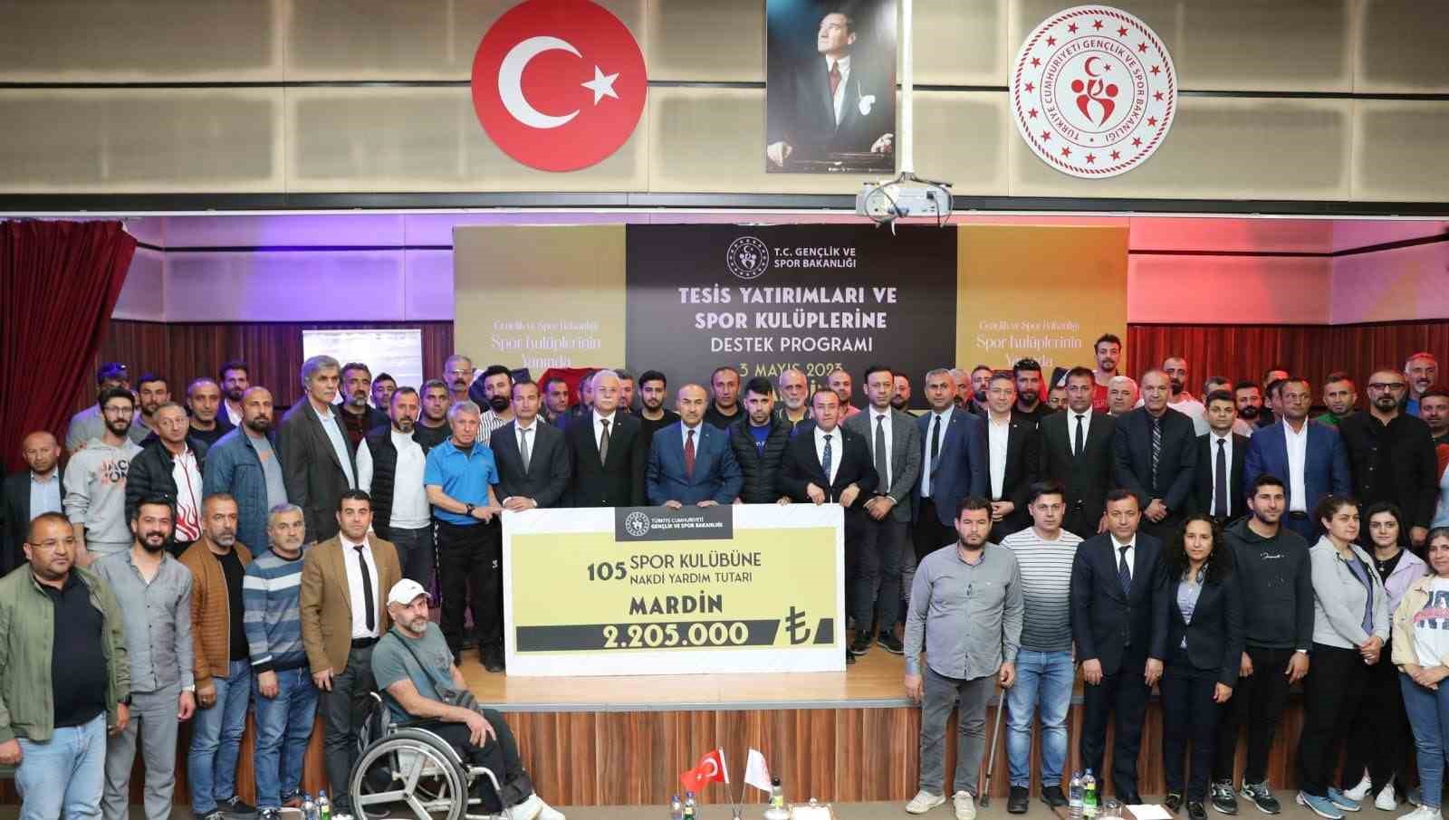GENÇLİK VE SPOR BAKANLIĞI TESİS YATIRIMLARI VE SPOR KULÜPLERİNE DESTEK