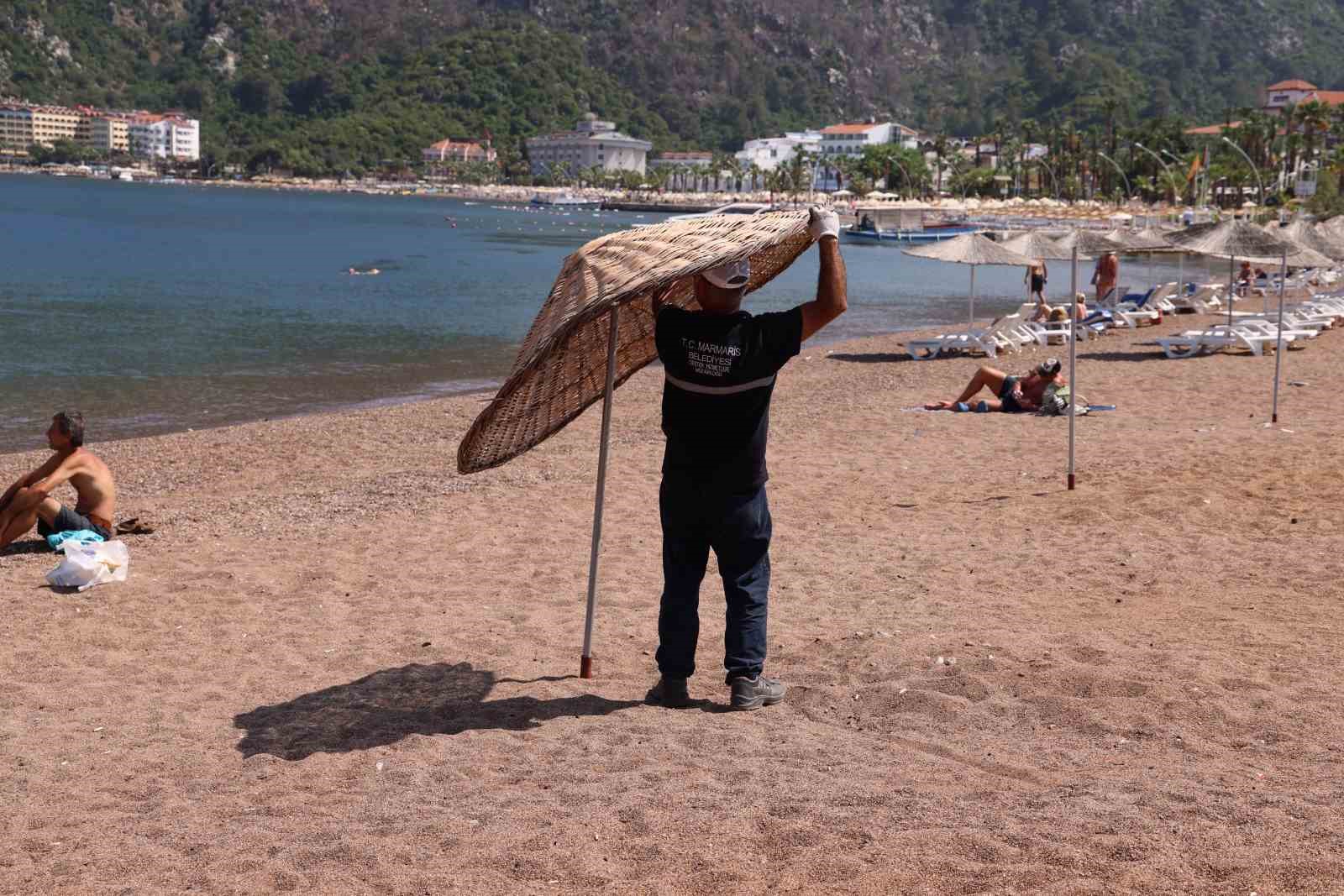 YAZ AYLARINDA BİNLERCE KİŞİYİ AĞIRLAYACAK MARMARİS SINIRLARINDA YER ALAN MAVİ