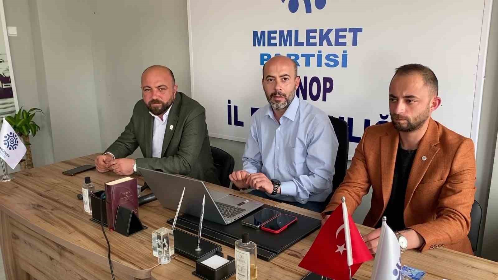 MEMLEKET PARTİSİ SİNOP MİLLETVEKİLİ ADAYI HASAN ÇORUM,  SİNOP İL