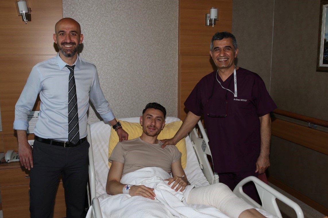 AMELİYAT OLAN FUTBOLCU AHMET CEVAT VAROL, 10 GÜN İÇİNDE DÜZ