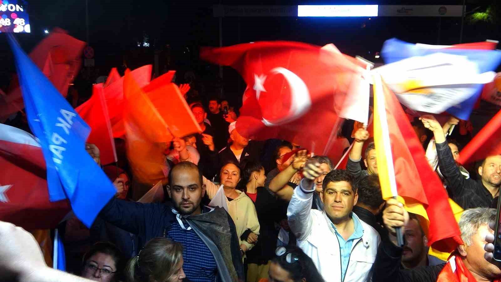 MUĞLA'NIN MENTEŞE İLÇESİNDE RESMİ OLMAYAN SONUÇLARA GÖRE CUMHURBAŞKANLIĞI SEÇİMLERİNDE RECEP