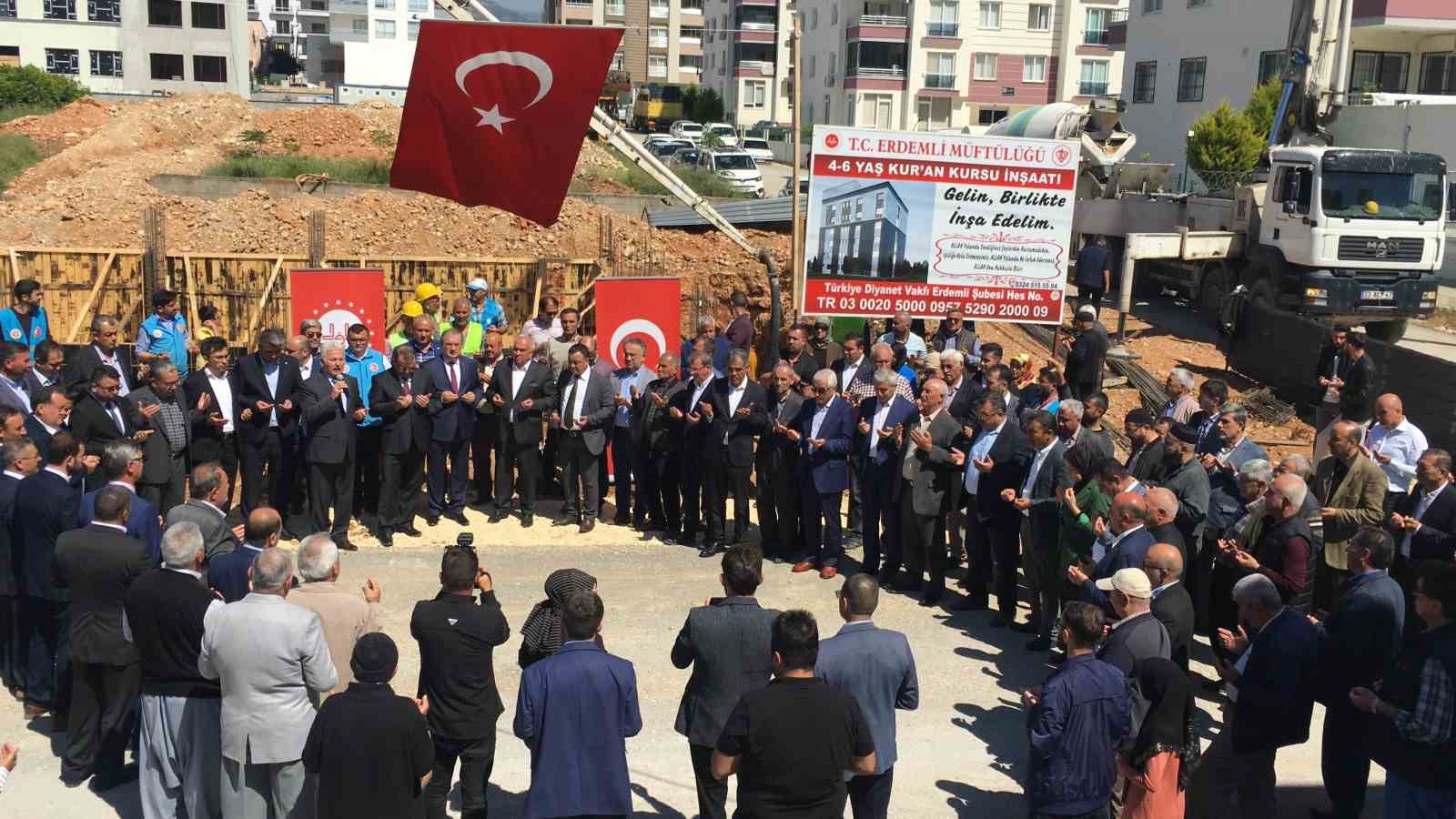 MERSİN’İN ERDEMLİ İLÇESİNDE 150 ÖĞRENCİ KAPASİTELİ 4-6 YAŞ KUR’AN KURSU