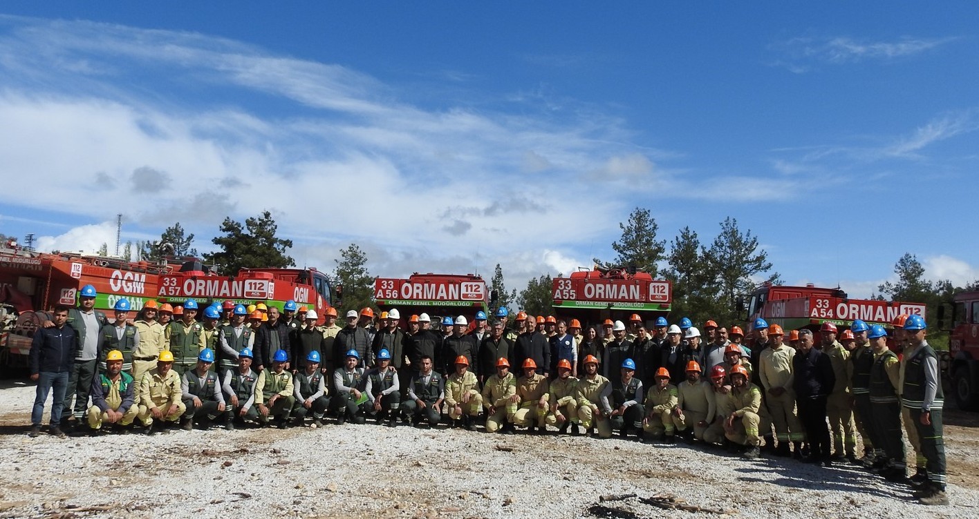 MERSİN ORMAN BÖLGE MÜDÜRLÜĞÜ 2023 YILI ‘YANGIN EKİBİ İŞBAŞI EĞİTİMLERİ’