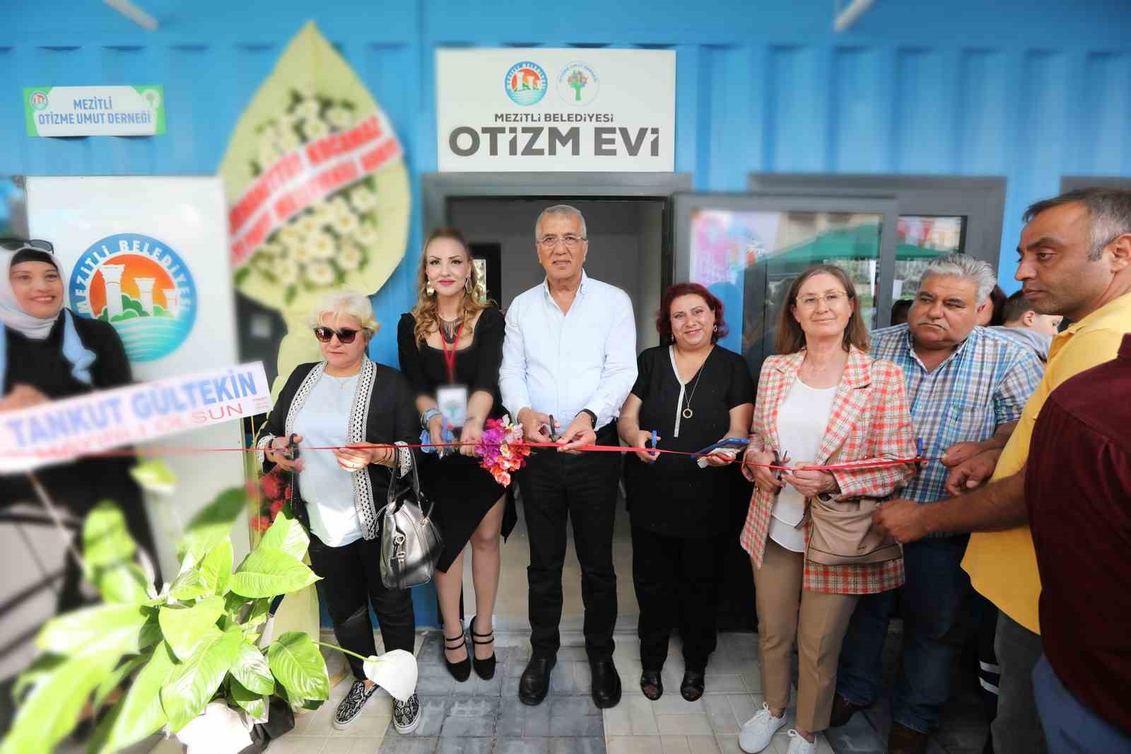 MEZİTLİ BELEDİYESİ, 10-16 MAYIS ENGELLİLER HAFTASI NEDENİYLE OTİZM EVİNİN AÇILIŞINI