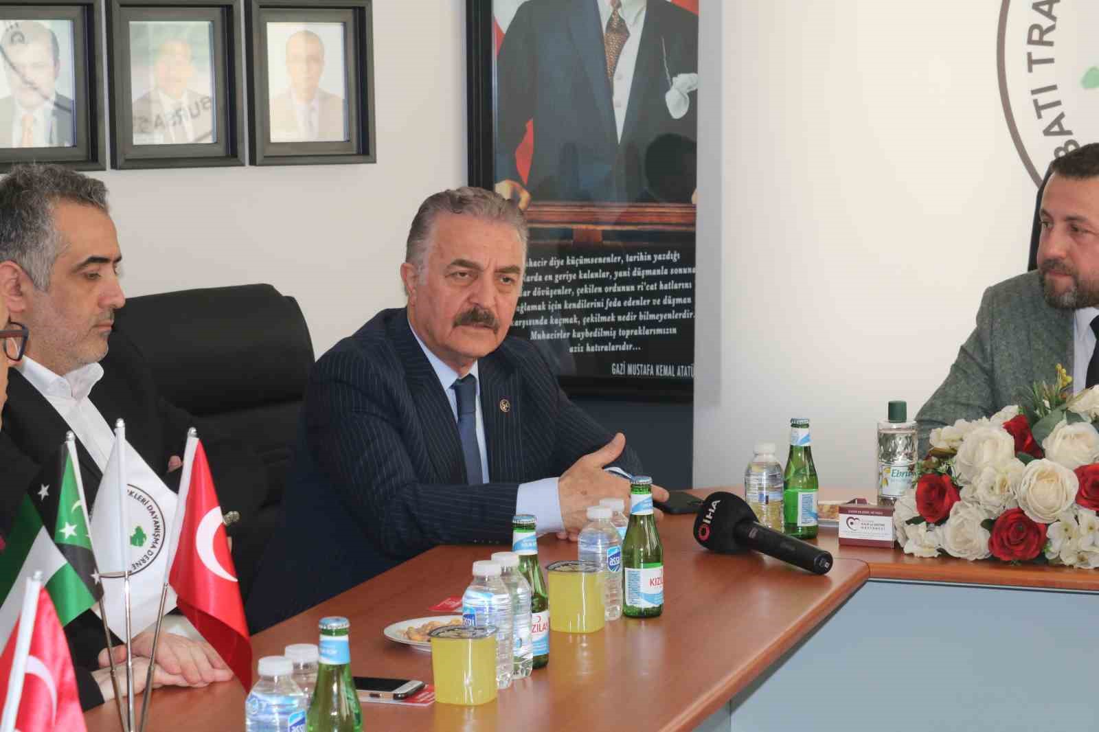 MİLLİYETÇİ HAREKET PARTİSİ (MHP) GENEL SEKRETERİ İSMET BÜYÜKATAMAN, BATI TRAKYA