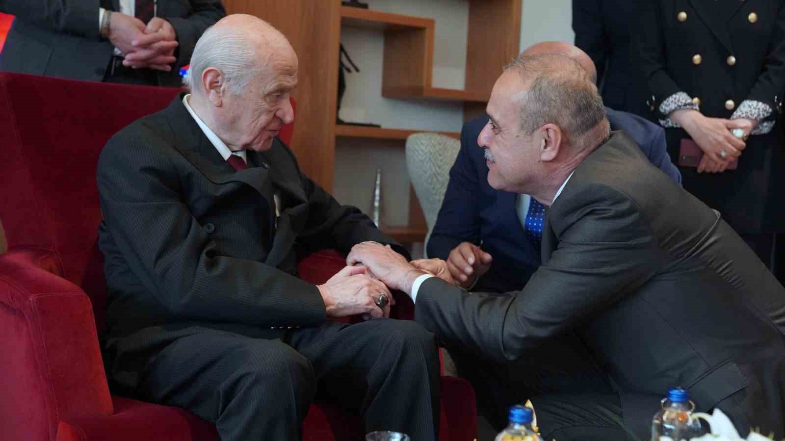 MHP LİDERİ DEVLET BAHÇELİ, MENTEŞE İLÇESİNDEKİ HALKA HİTAP KONUŞMASININ ARDINDAN