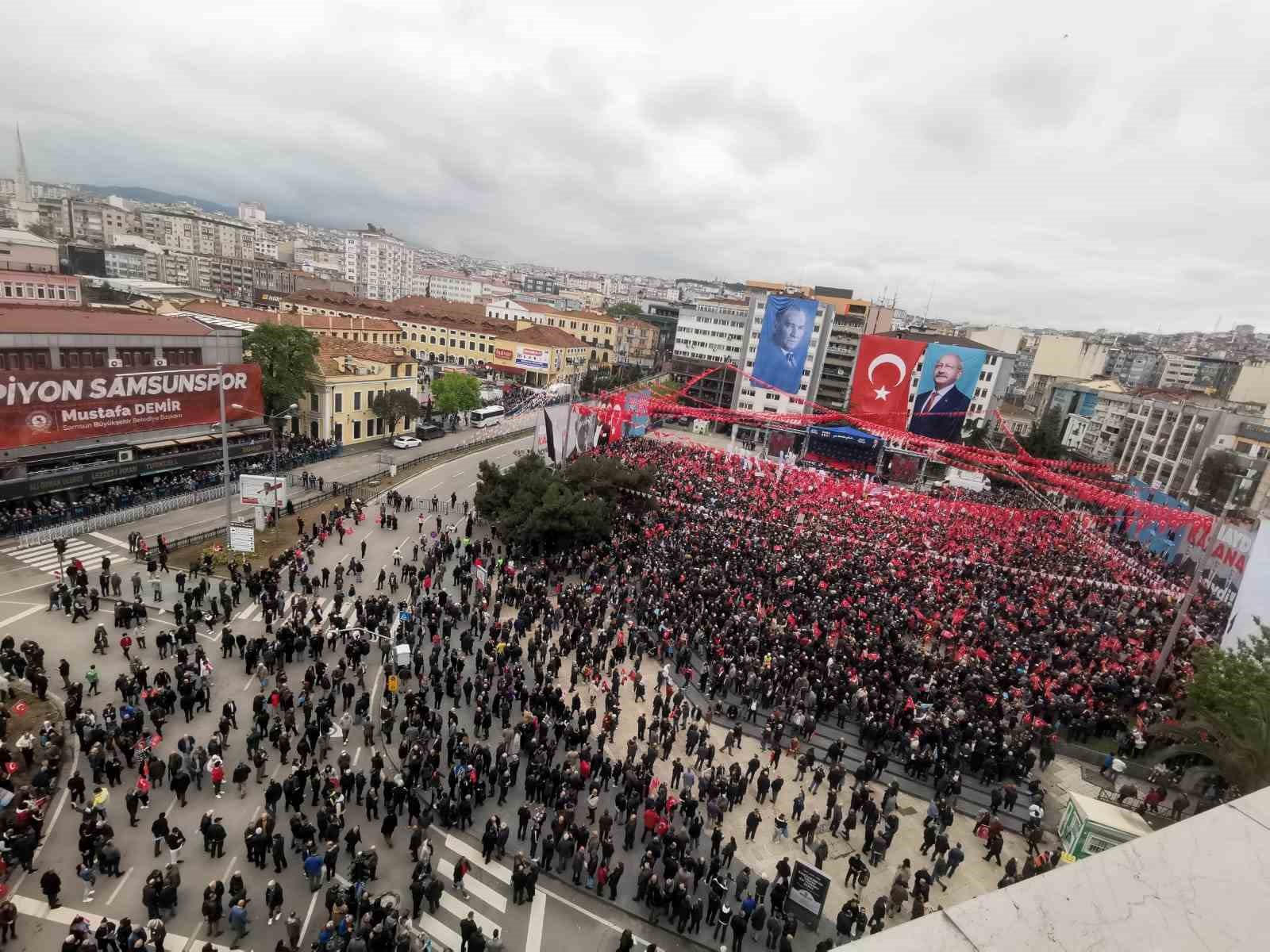 MİLLET İTTİFAKI SAMSUN MİTİNGİ