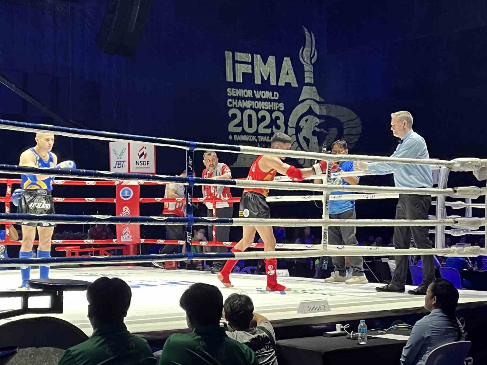 TAYLAND'DA DÜZENLENEN DÜNYA ELİTE BÜYÜKLER MUAYTHAİ ŞAMPİYONASI'NDA İLK GÜNE TÜRKİYE