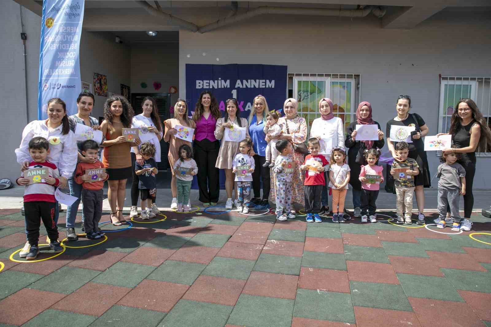 MERSİN BÜYÜKŞEHİR BELEDİYESİNİN ÇOCUK GELİŞİM MERKEZLERİNDE, ANNELER GÜNÜ’NE ÖZEL ETKİNLİKLER