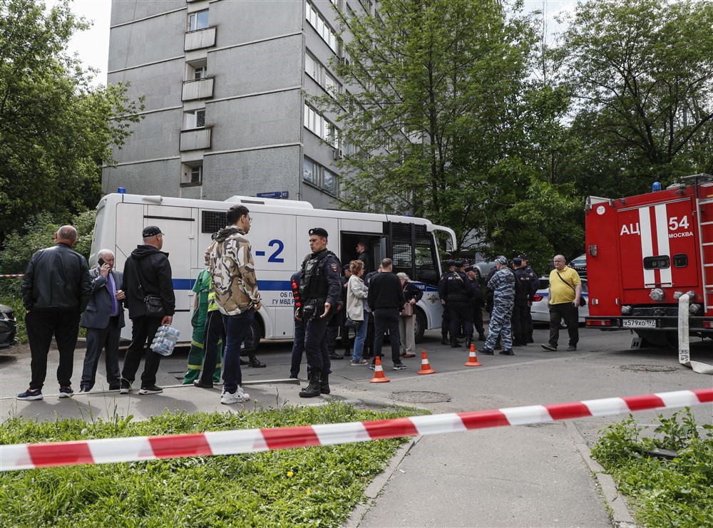 RUSYA’NIN UKRAYNA’NIN BAŞKENTİ KİEV’E YÖNELİK DÜZENLEDİĞİ HAVA SALDIRILARINDA 1 KİŞİ