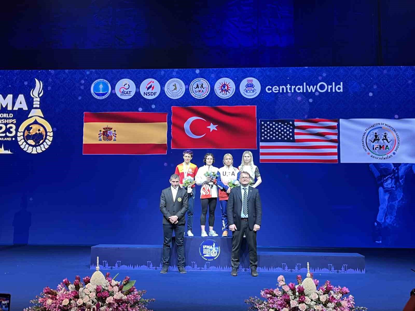 TAYLAND'DA DÜZENLENEN 30. DÜNYA ELİTE BÜYÜKLER MUAYTHAİ ŞAMPİYONASI’NDA TÜRK MİLLİ