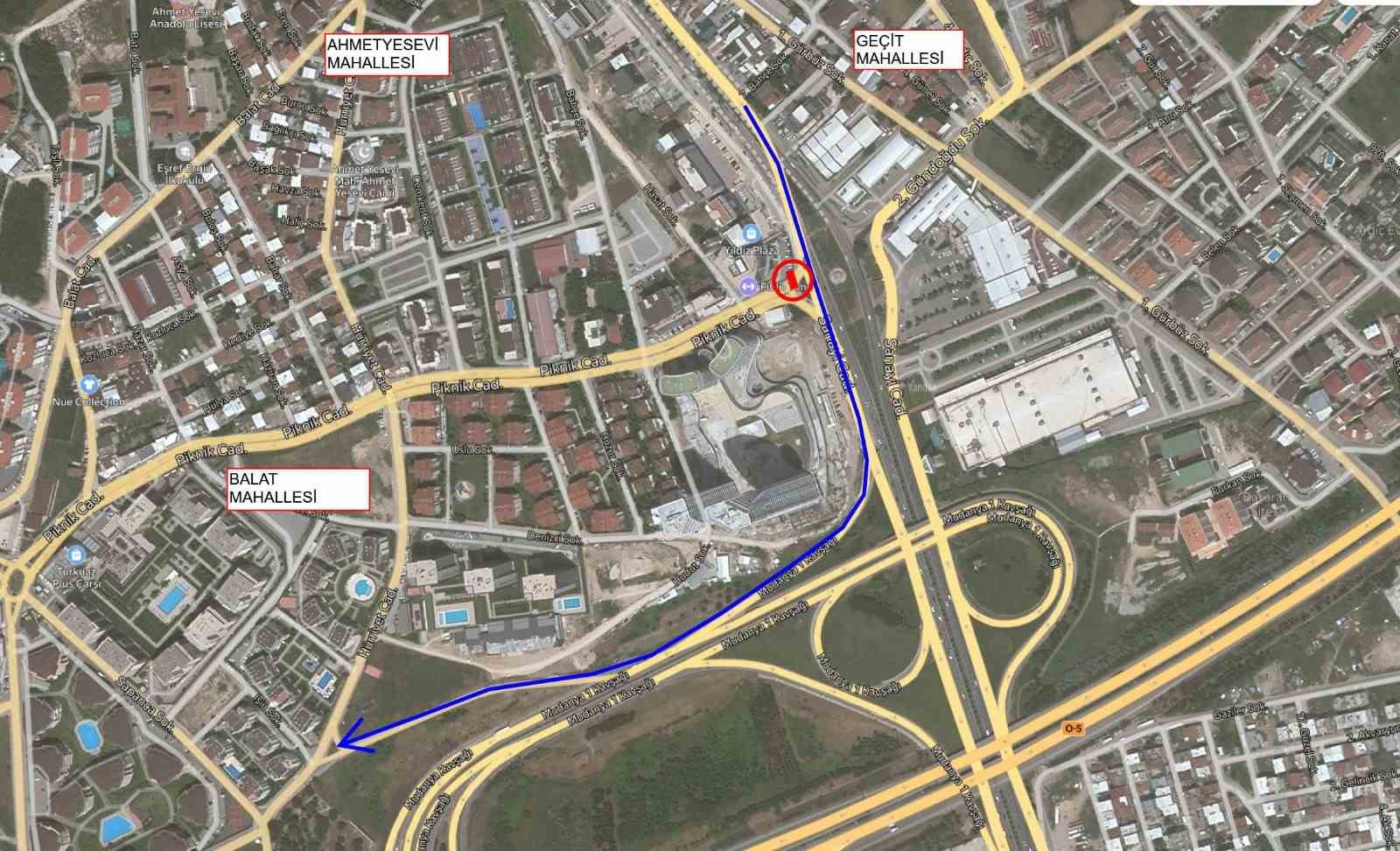 BURSA MUDANYA YOLU'NDA DEVAM EDEN RAYLI SİSTEM ÇALIŞMALARINDAN DOLAYI MUDANYA'DAN
