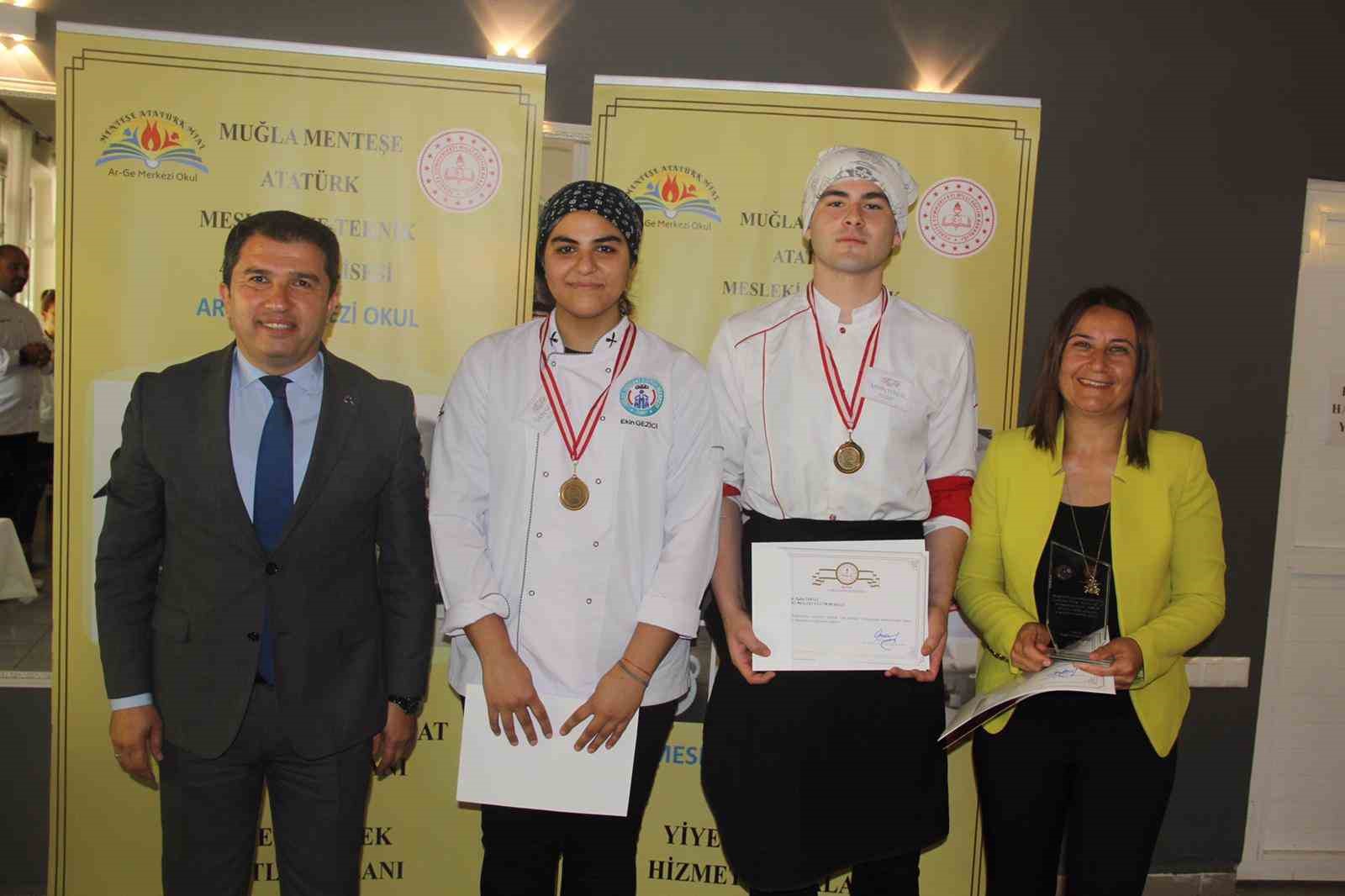 MUĞLA’DA DÜZENLENEN YÖRESEL TÜRK MUTFAĞI YEMEK YARIŞMASI’NDA MESLEKİ EĞİTİM MERKEZİ