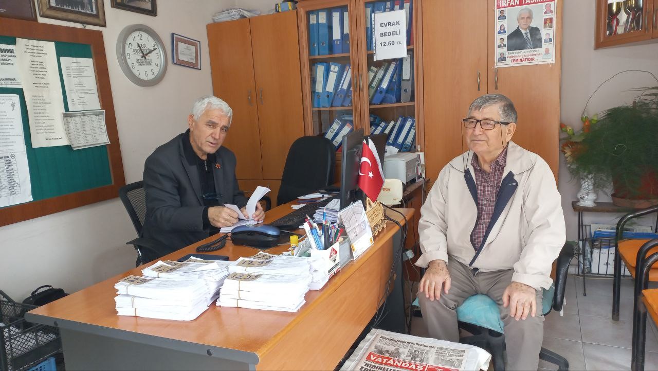CUMHURBAŞKANLIĞI VE 28. DÖNEM MİLLETVEKİLLİĞİ SEÇİMİ ÖNCESİ MUHTARLIKLARDAN SEÇMEN KÂĞITLARINI