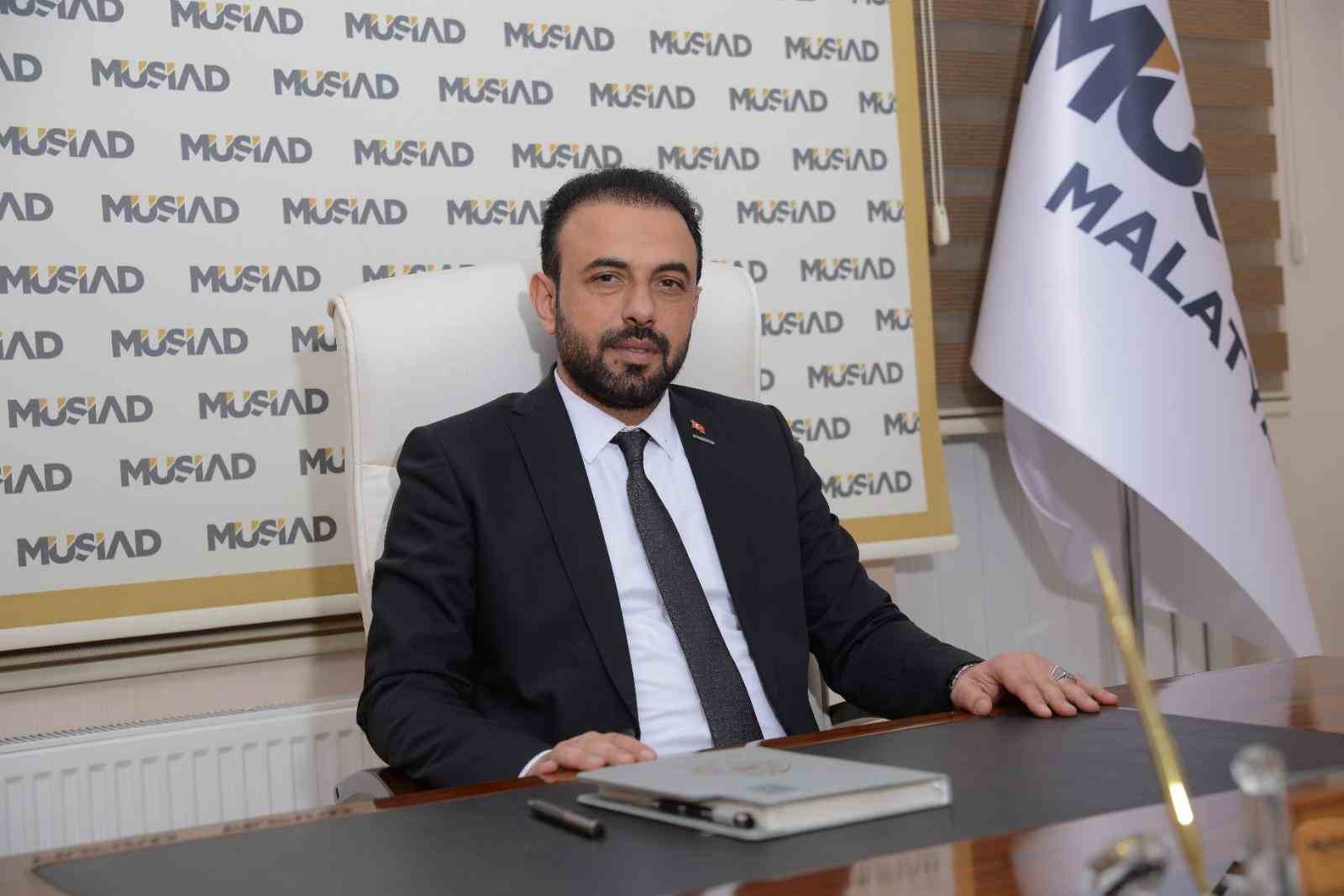 MÜSİAD MALATYA ŞUBE BAŞKANI YUNUS AKÇİN, YENİDEN CUMHURBAŞKANI SEÇİLEN RECEP