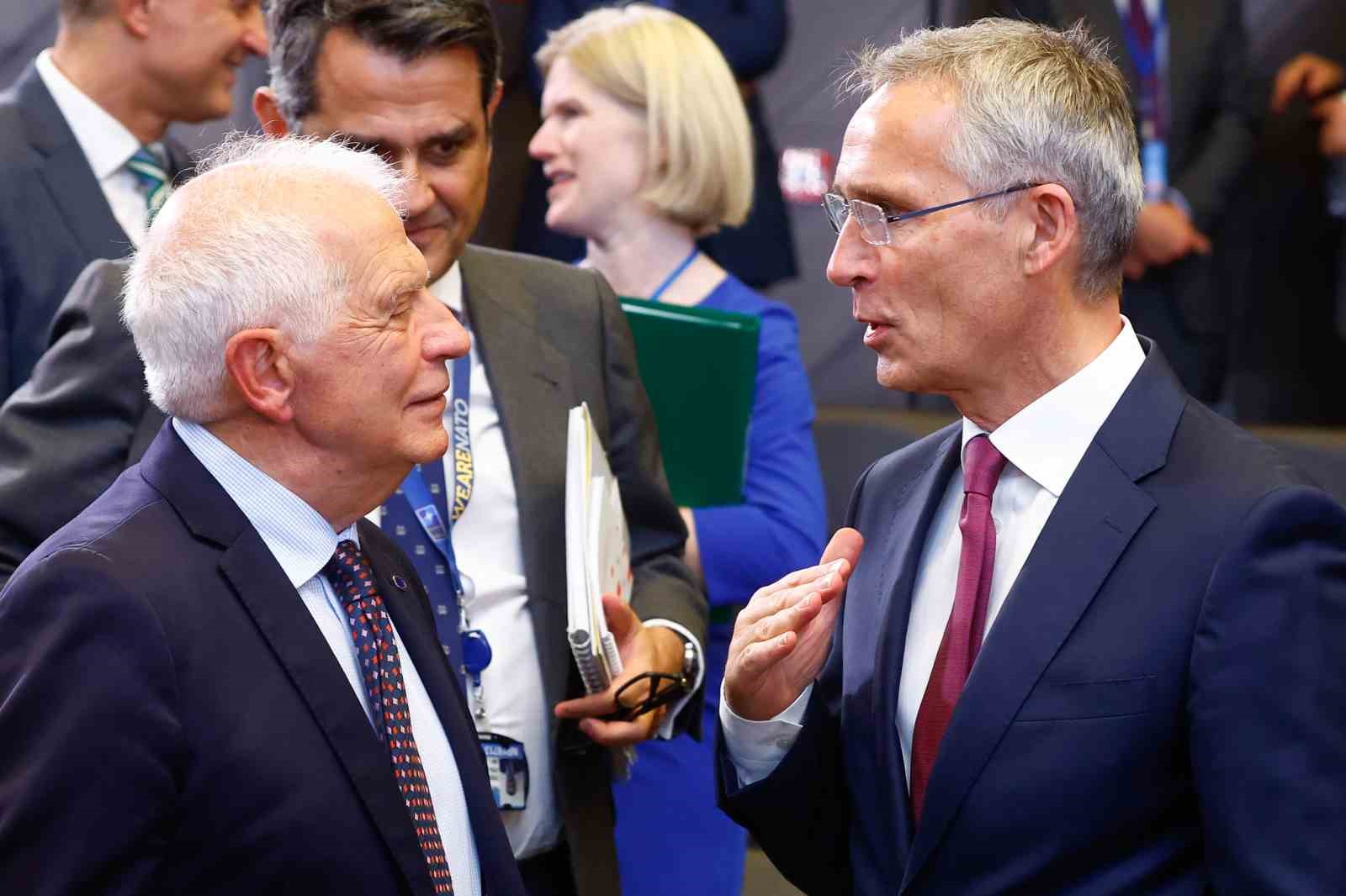 NATO GENEL SEKRETERİ JENS STOLTENBERG İLE AVRUPA BİRLİĞİ (AB) DIŞ