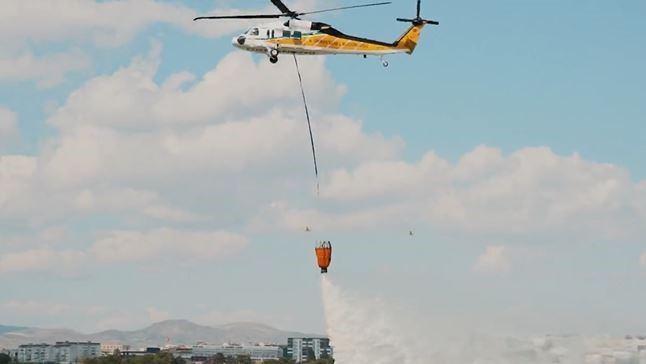 ORMAN GENEL MÜDÜRLÜĞÜ ENVANTERİNE DAHİL EDİLEN T-70 YANGIN SÖNDÜRME HELİKOPTERİ