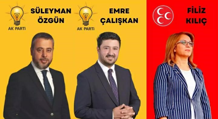 SÜLEYMAN ÖZGÜN ( AK PARTİ),  EMRE ÇALIŞKAN (AK PARTİ),