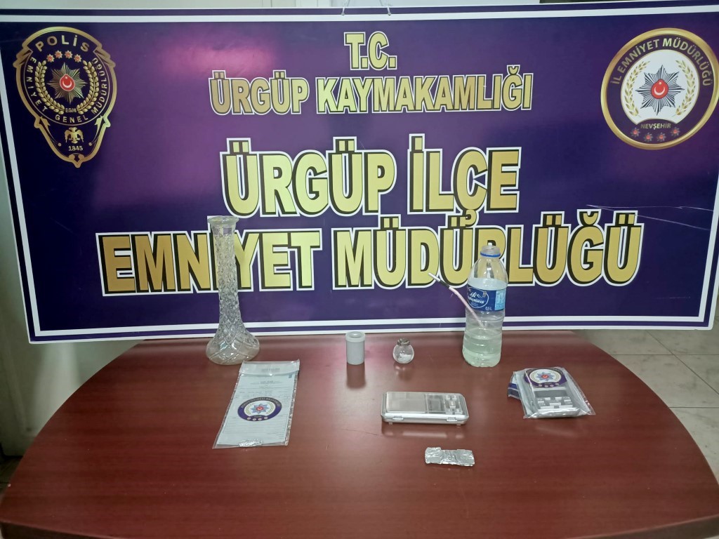 NEVŞEHİR’DE “UYUŞTURUCU MADDE İMAL VE TİCARETİ” SUÇUNDAN 2 ŞAHIS TUTUKLANDI.