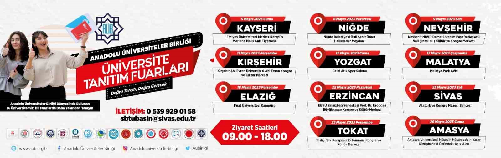 ANADOLU ÜNİVERSİTELER BİRLİĞİ’NE ÜYE NEVŞEHİR HACI BEKTAŞ VELİ ÜNİVERSİTESİ (NEVÜ)