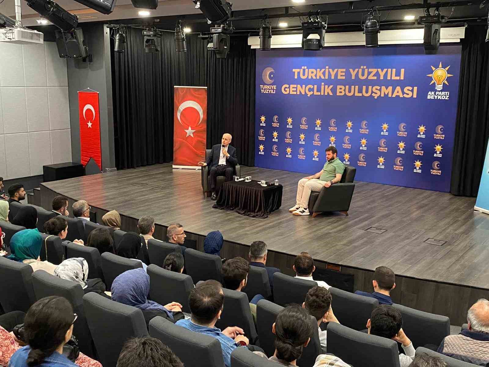 AK PARTİ GENEL BAŞKANVEKİLİ NUMAN KURTULMUŞ, “HÜKÜMET OLARAK GENÇLERİMİZE HER