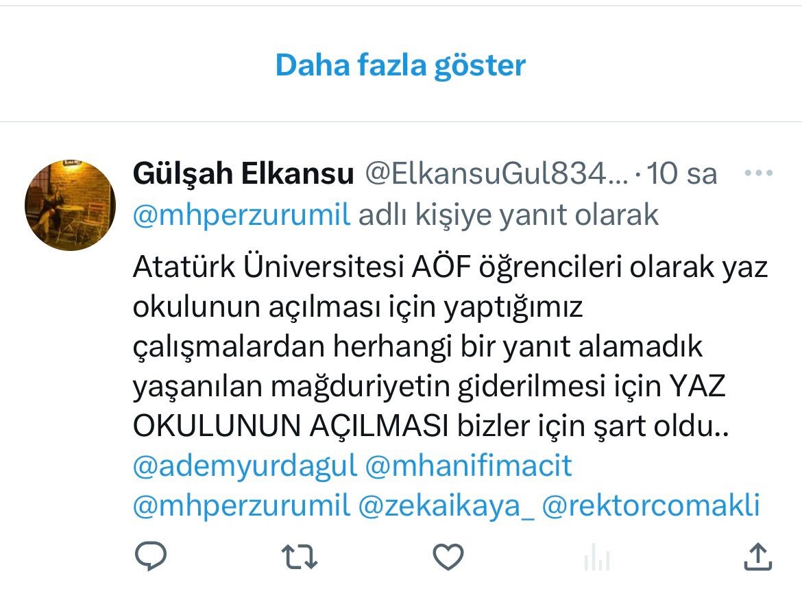 GEÇTİĞİMİZ GÜN BİNE YAKIN ÜNİVERSİTE ÖĞRENCİSİ İLE BİR ARAYA GELEN
