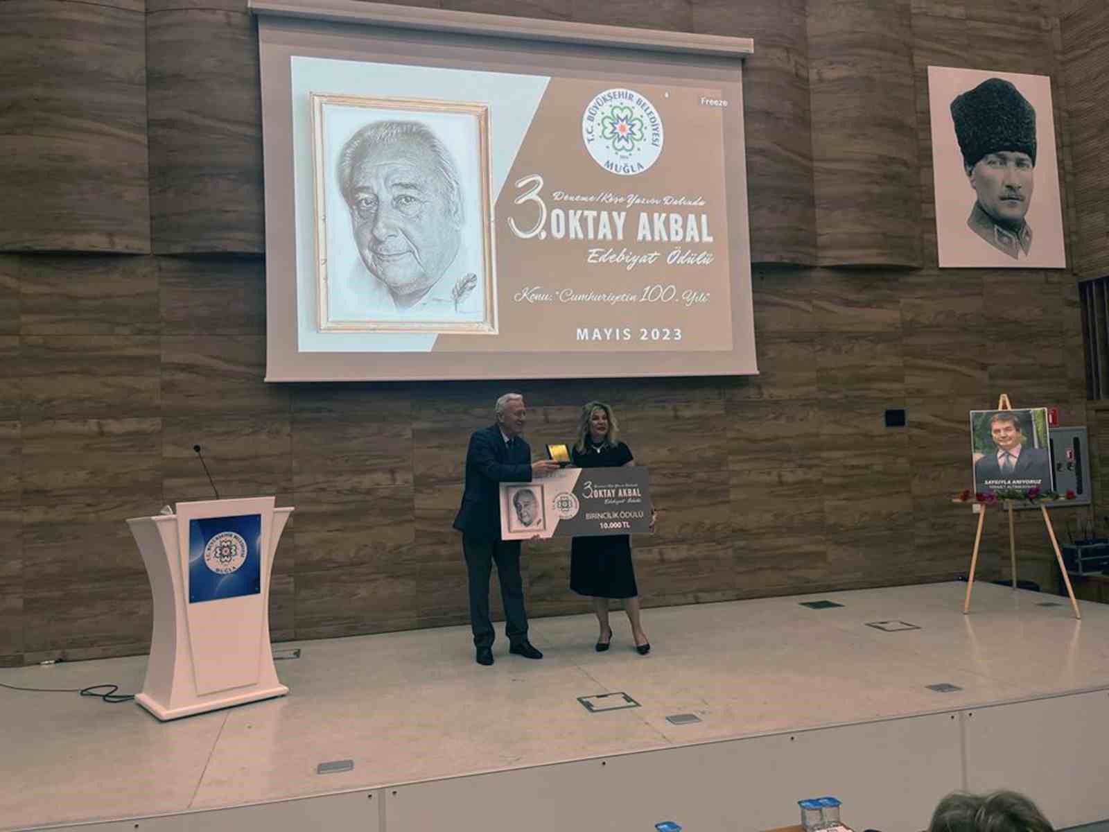 MUĞLA BÜYÜKŞEHİR BELEDİYESİ TARAFINDAN OKTAY AKBAL'IN ADINI YAŞATMAK VE TÜRK