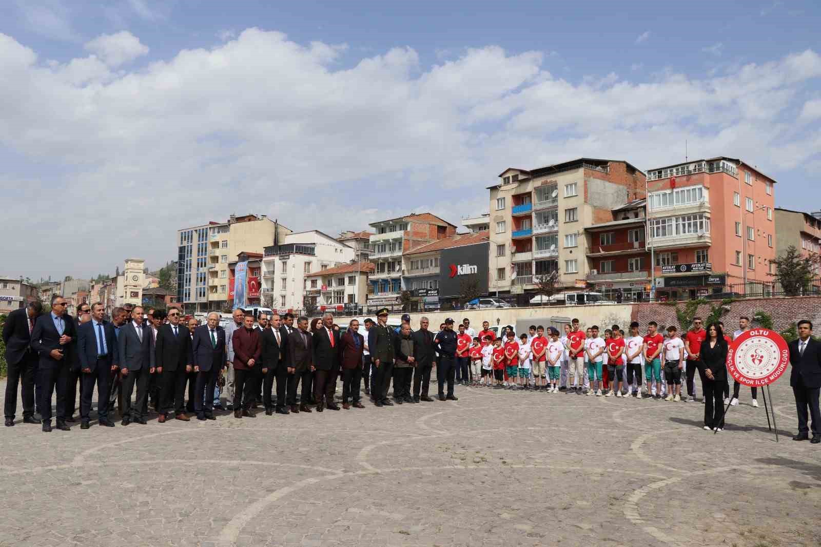 ERZURUM’UN OLTU İLÇESİNDE  19 MAYIS ATATÜRK’Ü ANMA GENÇLİK VE