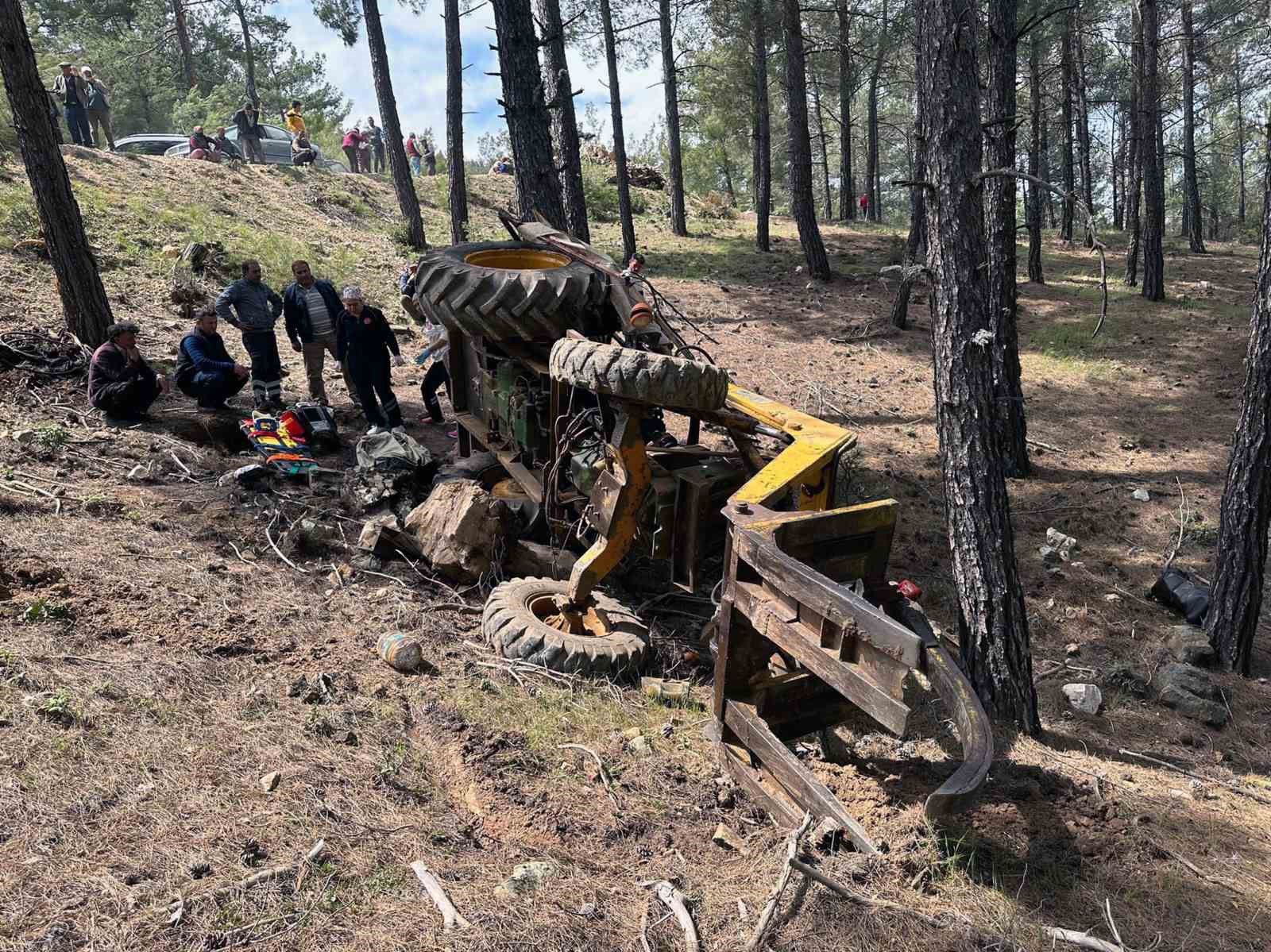 MUĞLA'NIN MENTEŞE İLÇESİ DOKUZÇAM MAHALLESİ ÇAVDAR MEVKİİNDE MEYDANA GELEN KAZADA