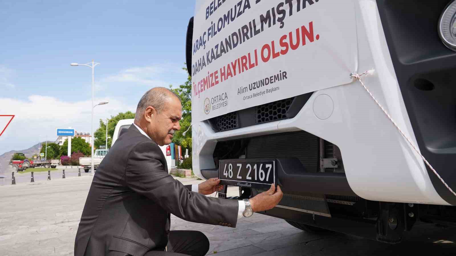 ORTACA BELEDİYESİ ARAÇ FİLOSUNA ÇEVRE, ŞEHİRCİLİK VE İKLİM DEĞİŞİKLİĞİ BAKANLIĞI