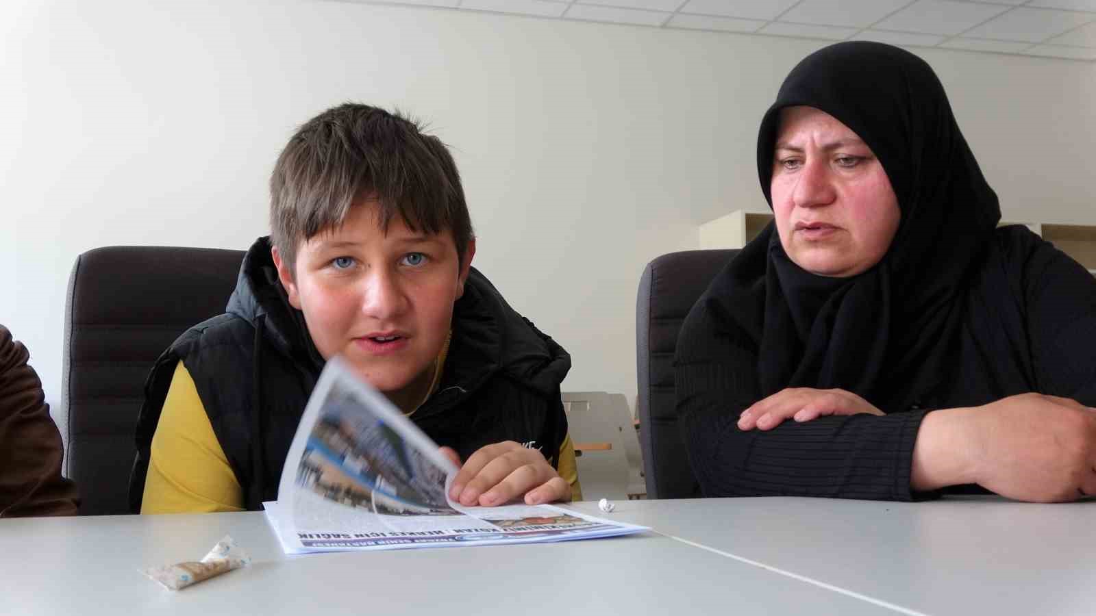 YOZGAT’TA YAŞAYAN 2 ÇOCUK ANNESİ ZARİFE ÜSTÜNTAŞ, 11 YAŞINDAKİ OTİZMLİ