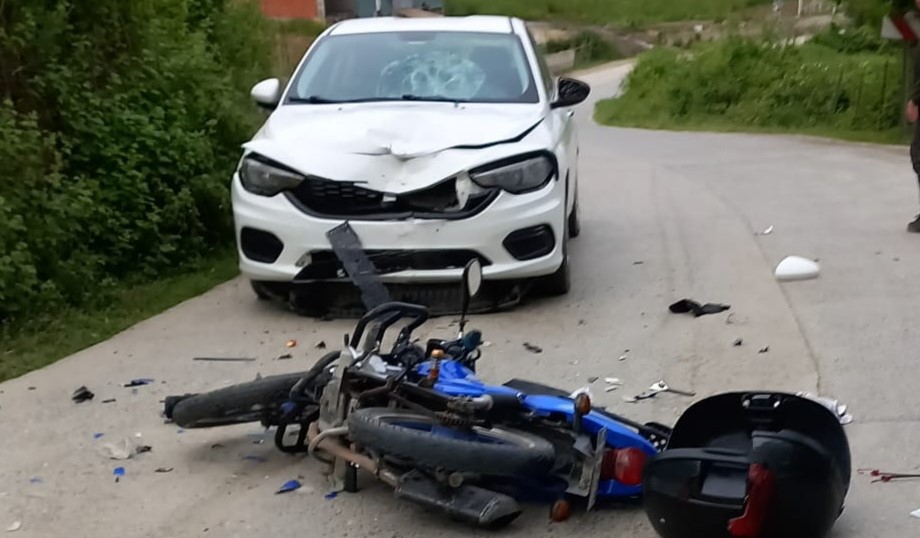 SAMSUN'UN ALAÇAM İLÇESİNDE MEYDANA GELEN TRAFİK KAZASINDA 2 KİŞİ YARALANDI.