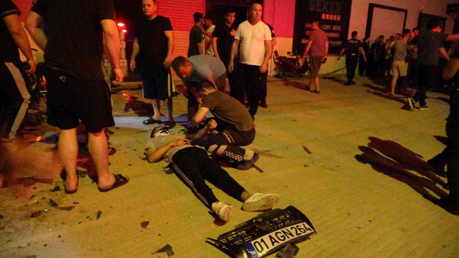 ADANA’NIN KOZAN İLÇESİNDE ÇEVRE YOLUNDA MEYDANA GELEN TRAFİK KAZASINDA 01