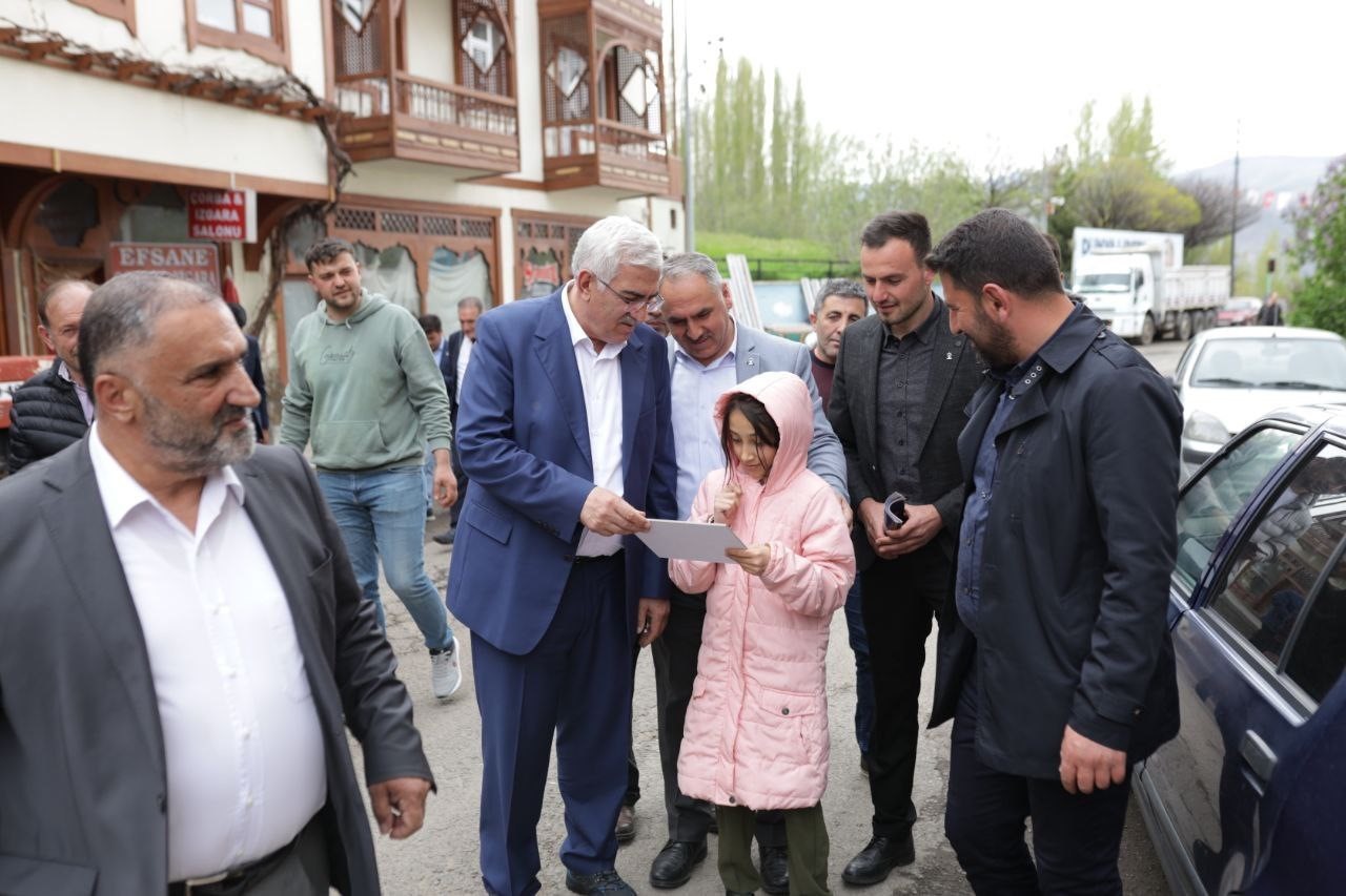 AK PARTİ ERZURUM MİLLETVEKİLİ ADAYI MEHMET EMİN ÖZ, İSPİR VE