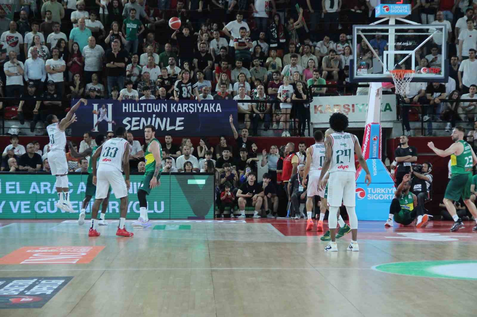 TÜRKİYE SİGORTA BASKETBOL SÜPER LİGİ’NİN PLAY-OFF ÇEYREK FİNAL İKİNCİ MAÇINDA
