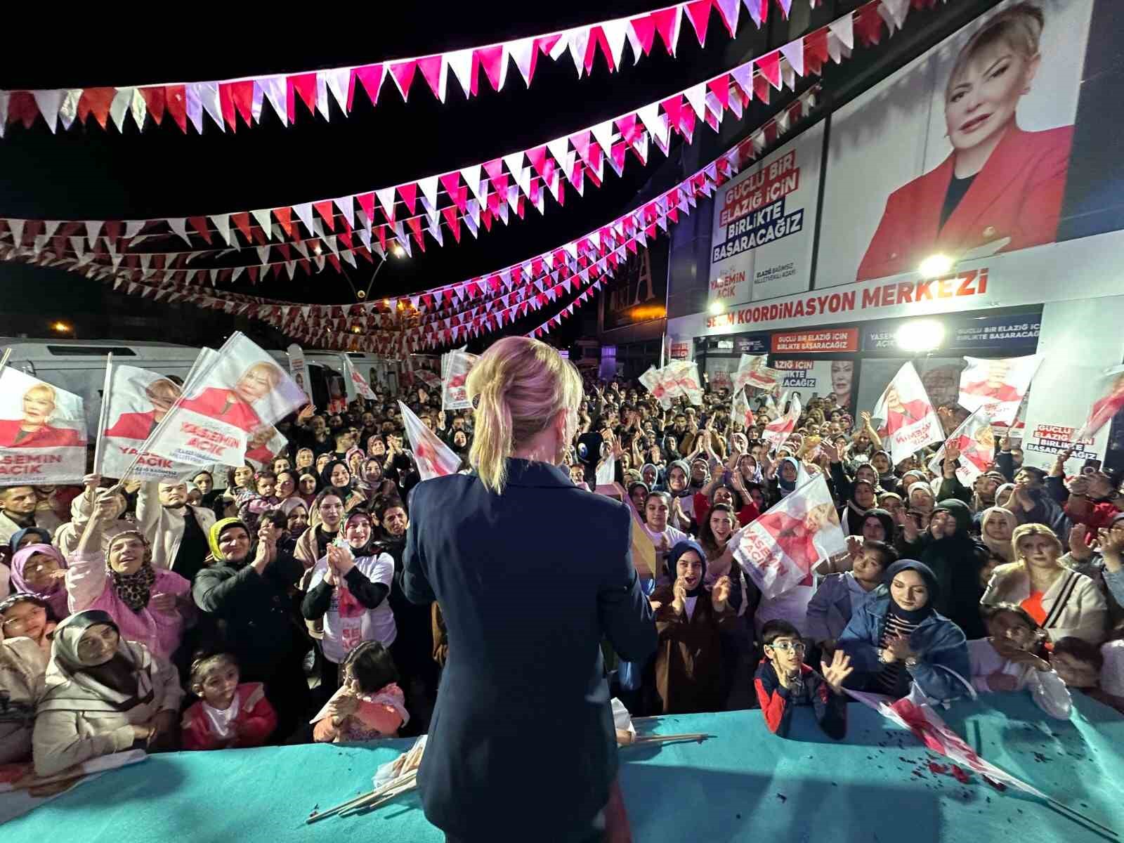 SEÇİM ÇALIŞMALARINI SÜRDÜREN ELAZIĞ BAĞIMSIZ MİLLETVEKİLİ ADAYI PROF. DR. YASEMİN