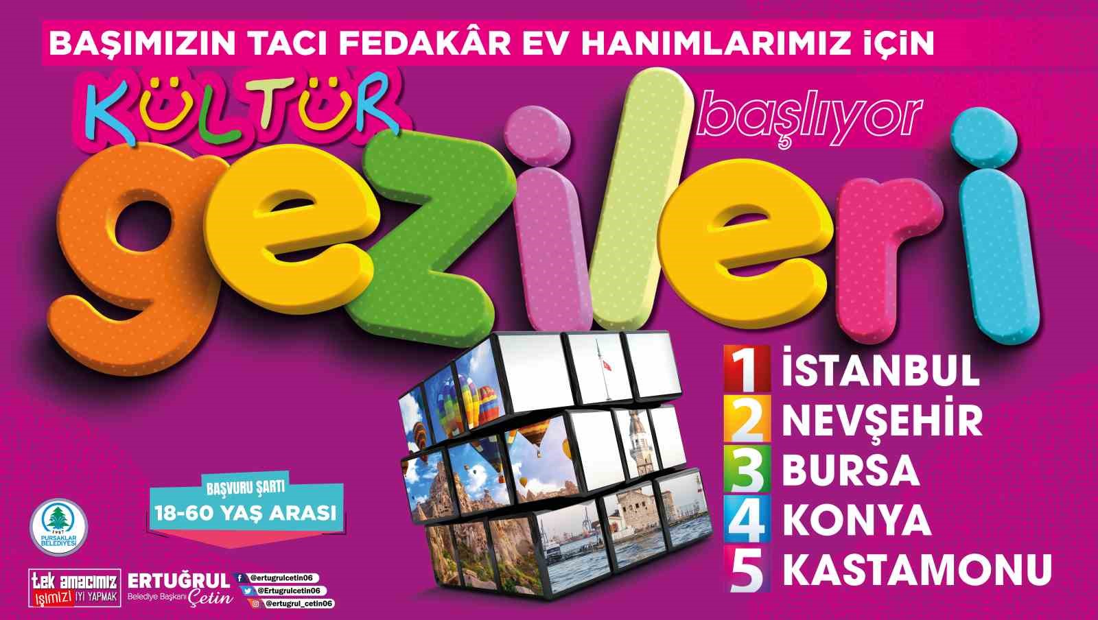 PURSAKLAR BELEDİYESİ, İLÇEDE İKAMET EDEN EV HANIMLARINA YÖNELİK TARİHİ VE