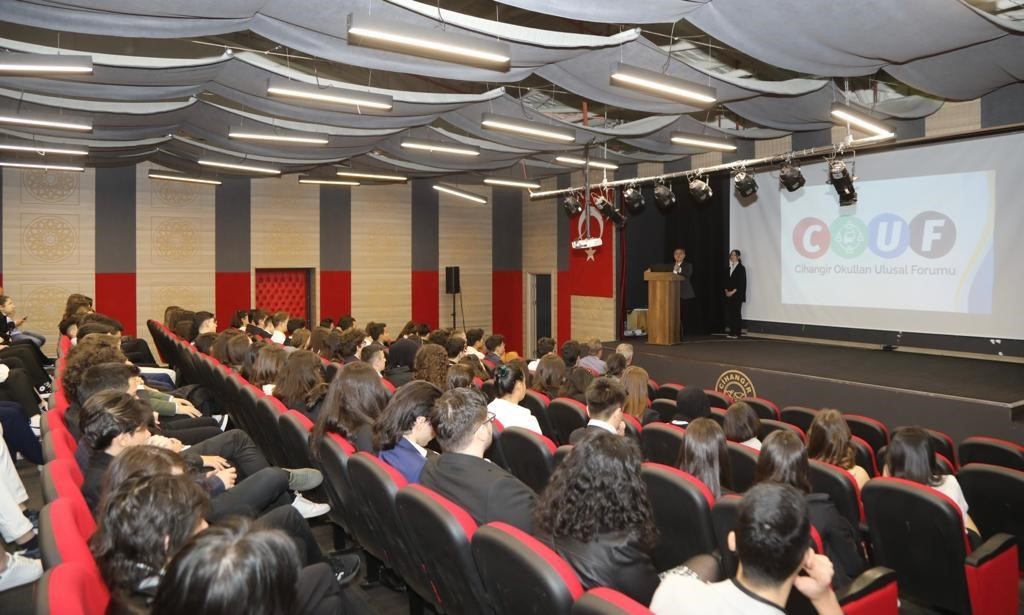 ERCİYES ÜNİVERSİTESİ (ERÜ) REKTÖRÜ PROF. DR. FATİH ALTUN, CİHANGİR OKULLARI'NDA