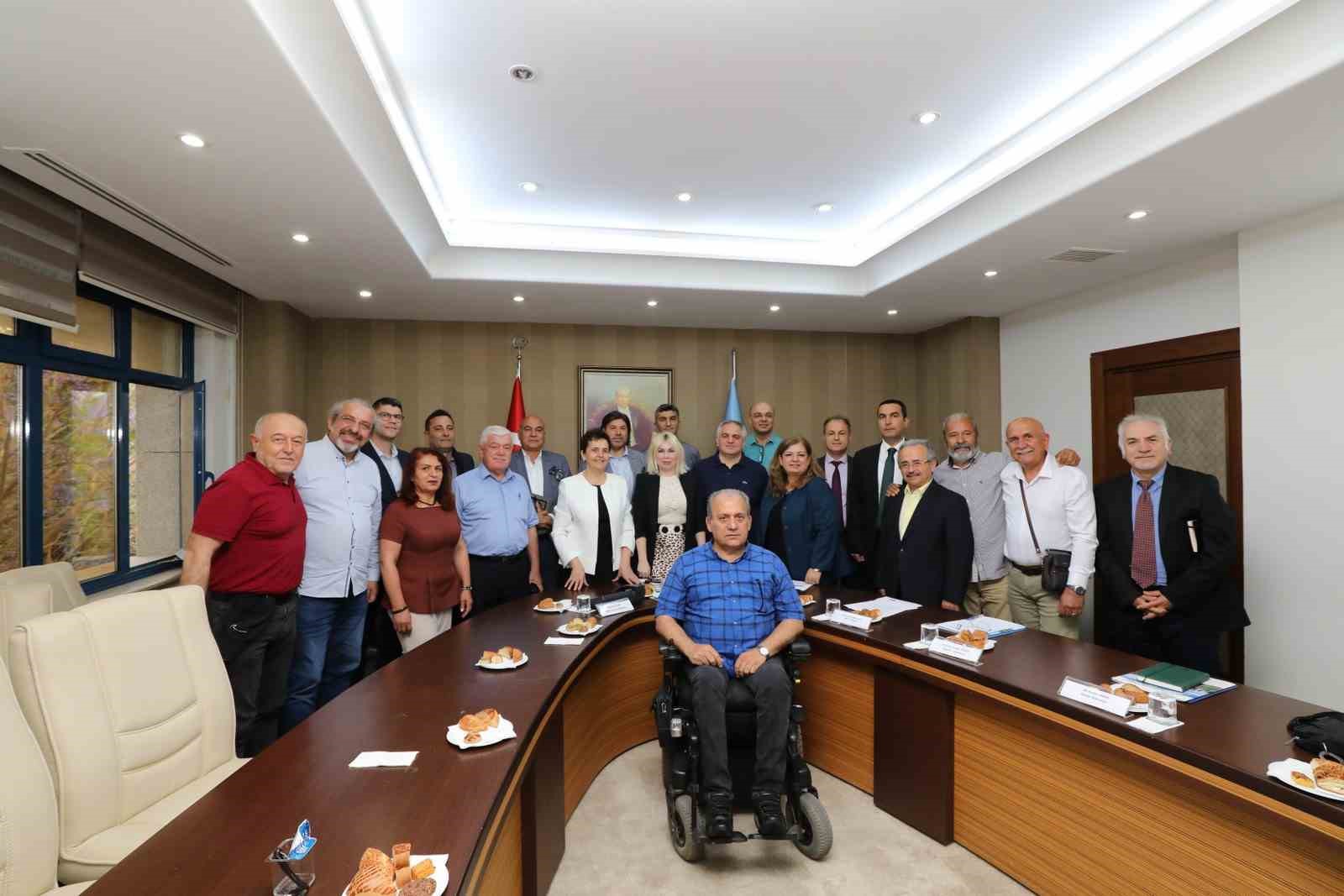 AKDENİZ ÜNİVERSİTESİ REKTÖRÜ PROF. DR. ÖZLENEN ÖZKAN, ANTALYA KENT KONSEYİ