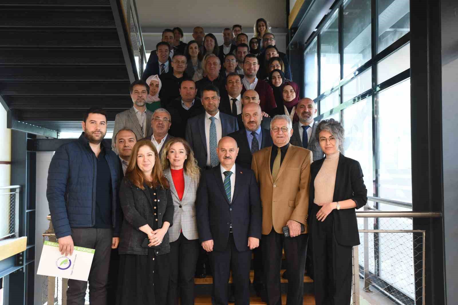DÜZCE ÜNİVERSİTESİ REKTÖRÜ PROF. DR. NEDİM SÖZBİR, 2022 YILI İÇERİSİNDE