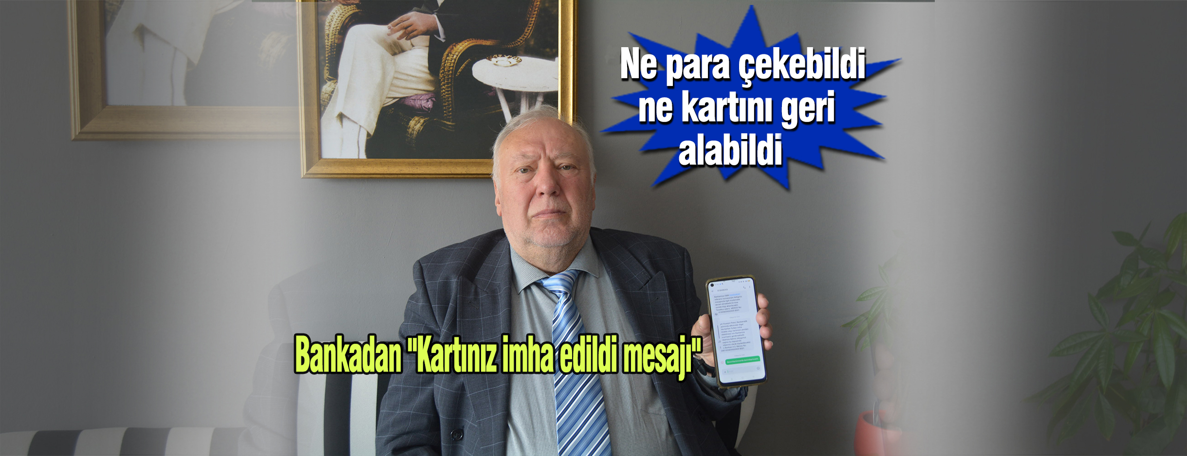 Almanya’dan emekli 65 yaşındaki Hüseyin Pireci, Türkiye’de bankaların azizliğine uğradı.