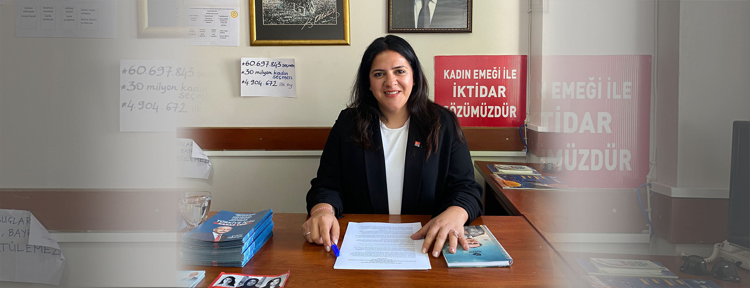 CHP Kadın Kolları Cumhurbaşkanlığı Seçimleri öncesinde eş zamanlı basın açıklaması