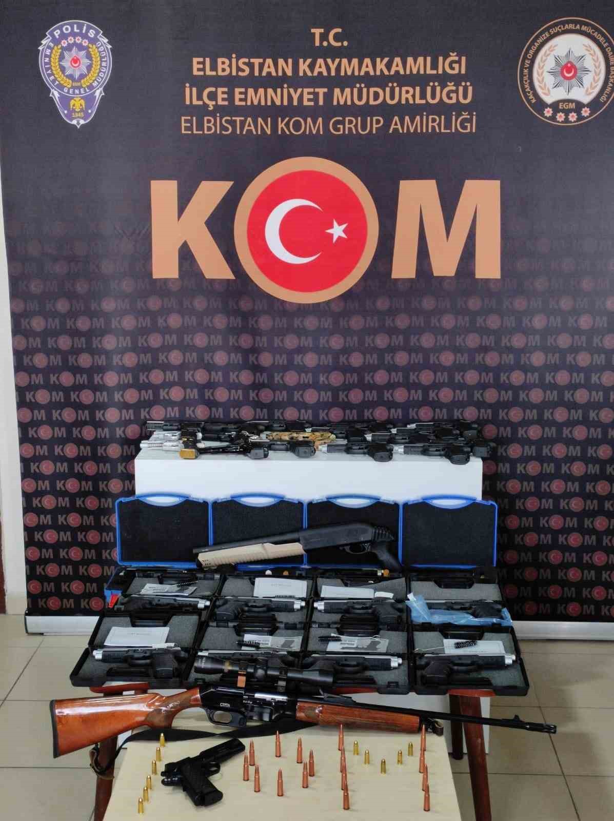 ELE GEÇİRİLEN SİLAHLAR