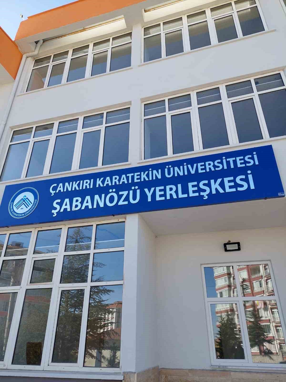 ÇANKIRI KARATEKİN ÜNİVERSİTESİ’NİN AÇILIŞI İÇİN UZUN YILLARDIR BEKLENEN ŞABANÖZÜ MESLEK