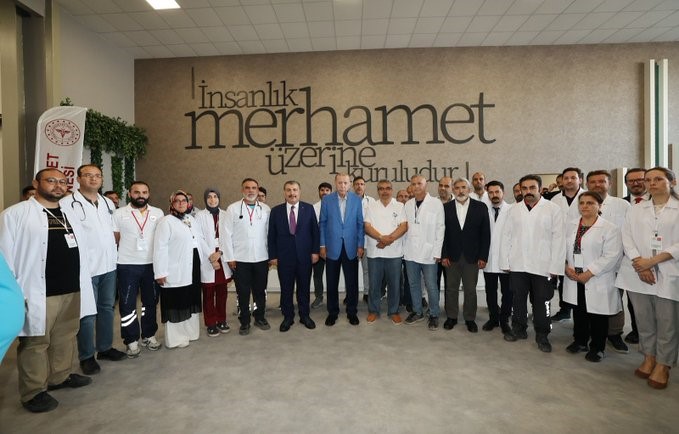 SAĞLIK BAKANI FAHRETTİN KOCA, HATAY DEFNE DEVLET HASTANESİNİN AÇILMASI ÜZERİNE