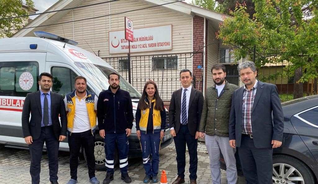BİTLİS İL SAĞLIK MÜDÜRÜ UZM. DR. MUSTAFA EKİCİ, BİTLİS’İN TATVAN