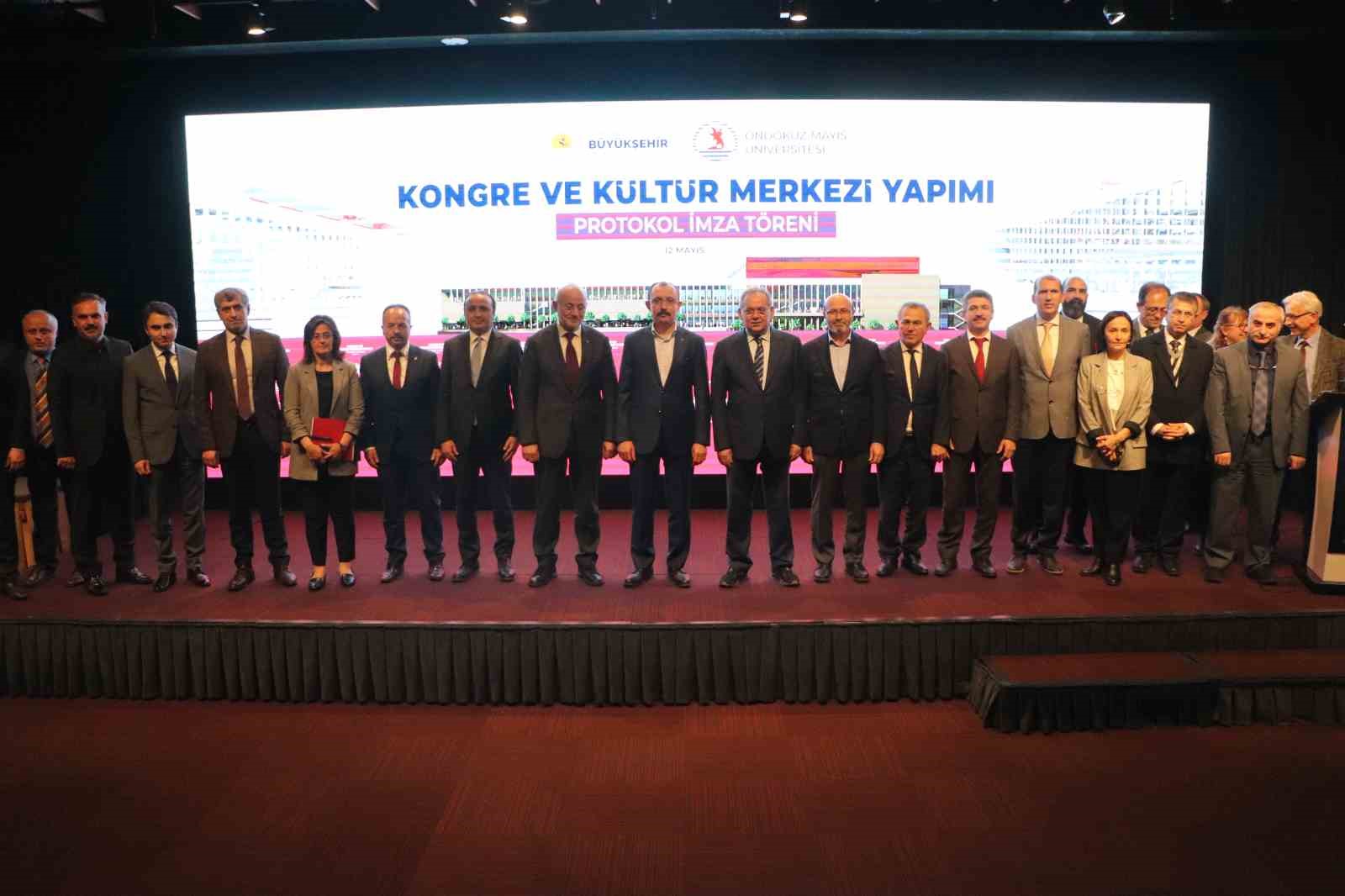 SAMSUN'A 50 BİN METREKARELİK YENİ KONGRE VE KÜLTÜR MERKEZİ