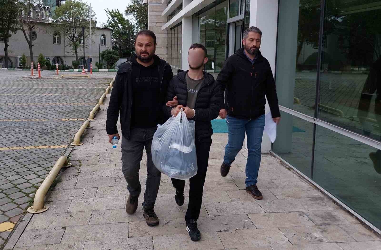 M.Ö.Y., ÇIKARILDIĞI MAHKEMECE TUTUKLANARAK SAMSUN T TİPİ KAPALI CEZAEVİNE GÖNDERİLDİ.
