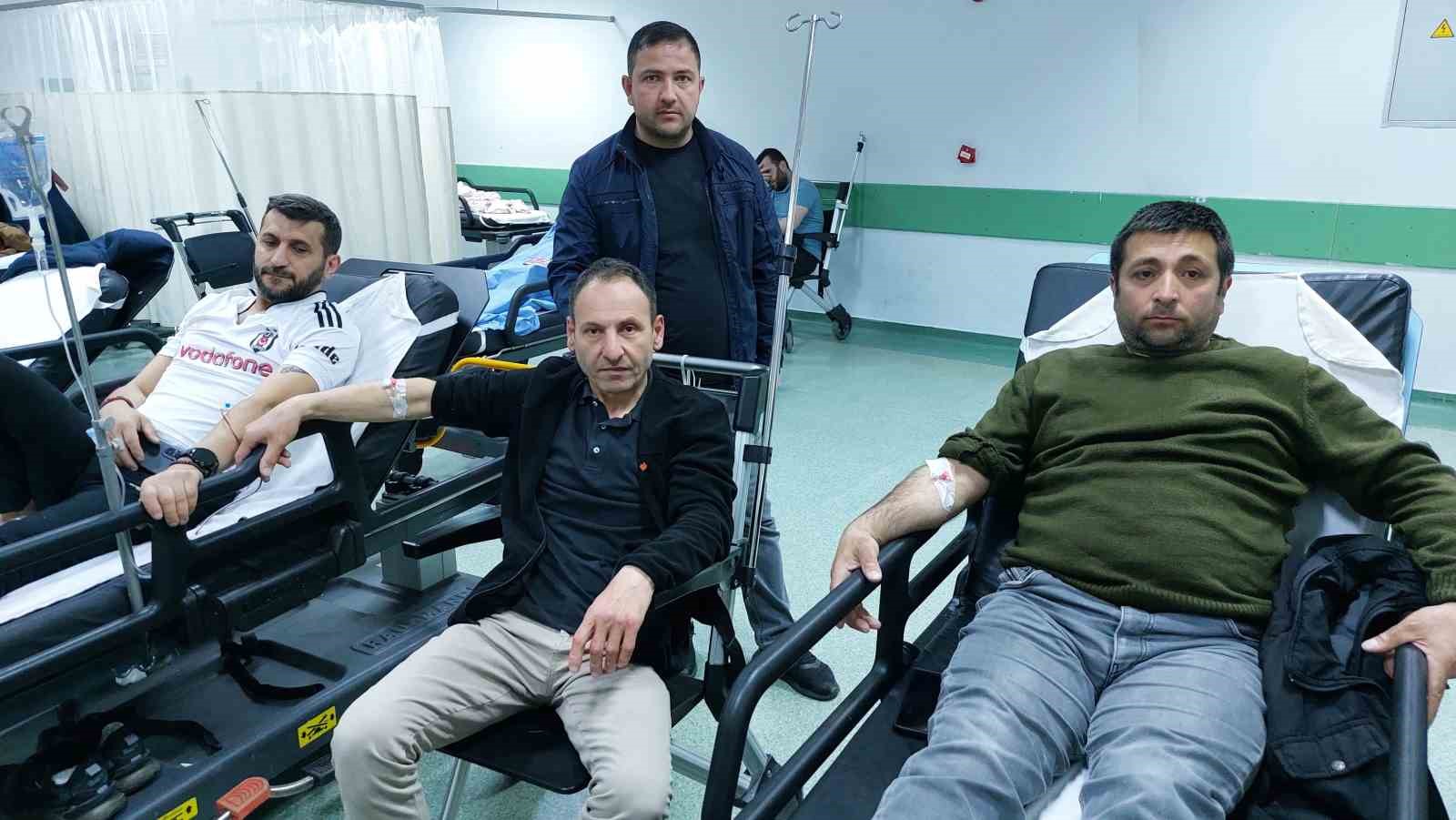 SAMSUN'DA 5 ARACIN KARIŞTIĞI ZİNCİRLEME KAZASINDA 5 KİŞİ YARALANDI.